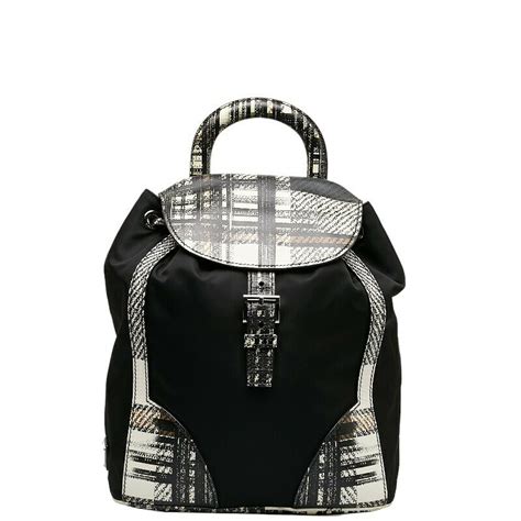 prada tessuto saffiano backpack|prada saffiano.